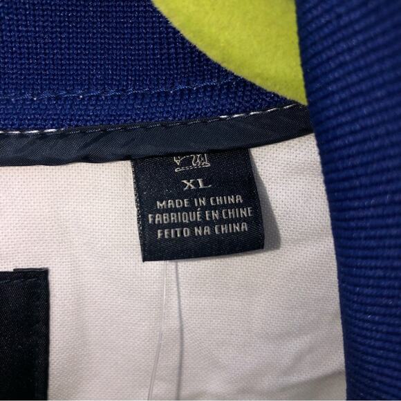 Scotch & Soda Track Jacket White Blue XL NWT - Picture 9 of 10